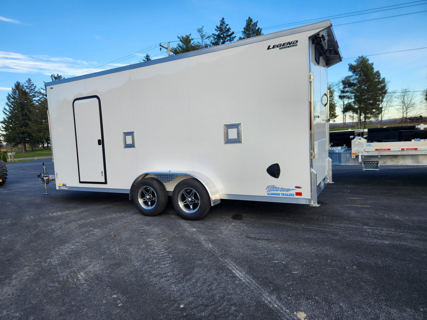 New 2026 Legend Trailers 7X23TSTA35 Snowmobile Trailer