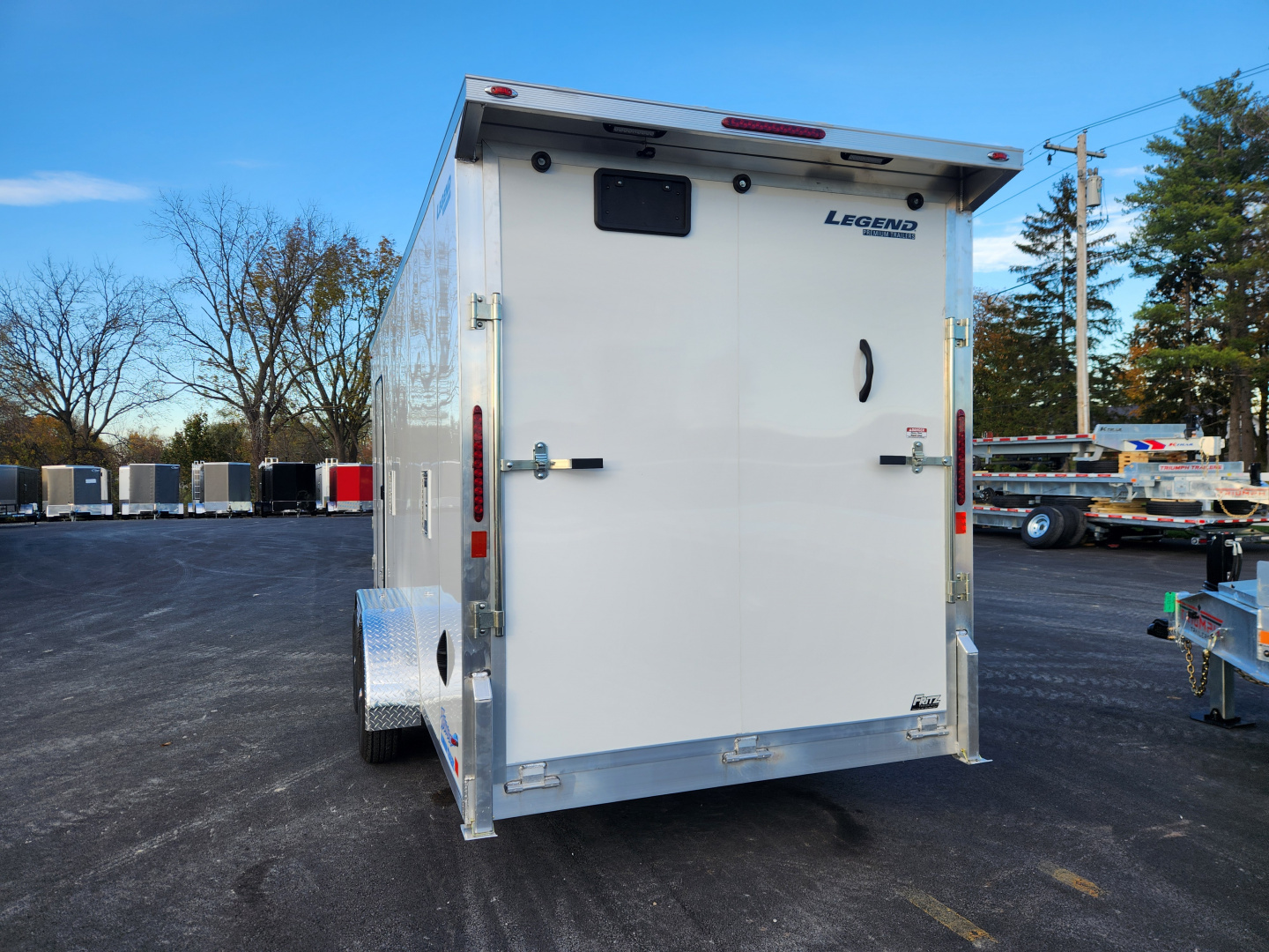 New 2026 Legend Trailers 7X23TSTA35 Snowmobile Trailer