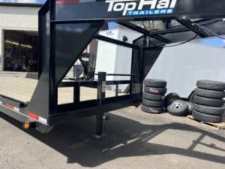 New 2026 Top Hat Trailers 83X22 GN EH14K Equipment Trailer