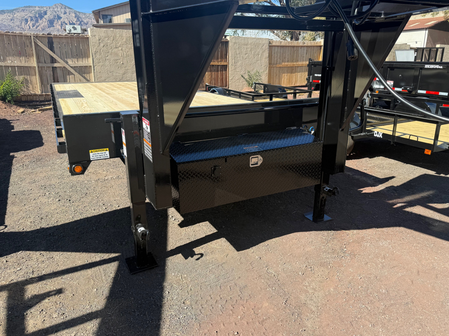 New 2026 Top Hat Trailers 24X102" Gooseneck TD14 Tilt Trailer