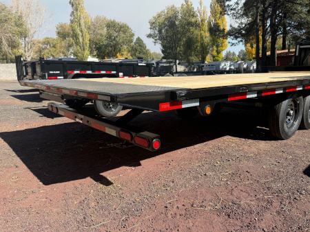 New 2026 Top Hat Trailers 24X102" Gooseneck TD14 Tilt Trailer