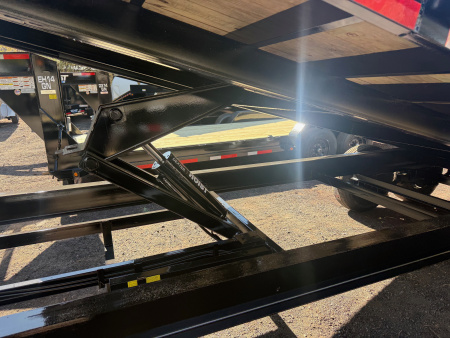 New 2026 Top Hat Trailers 24X102" Gooseneck TD14 Tilt Trailer