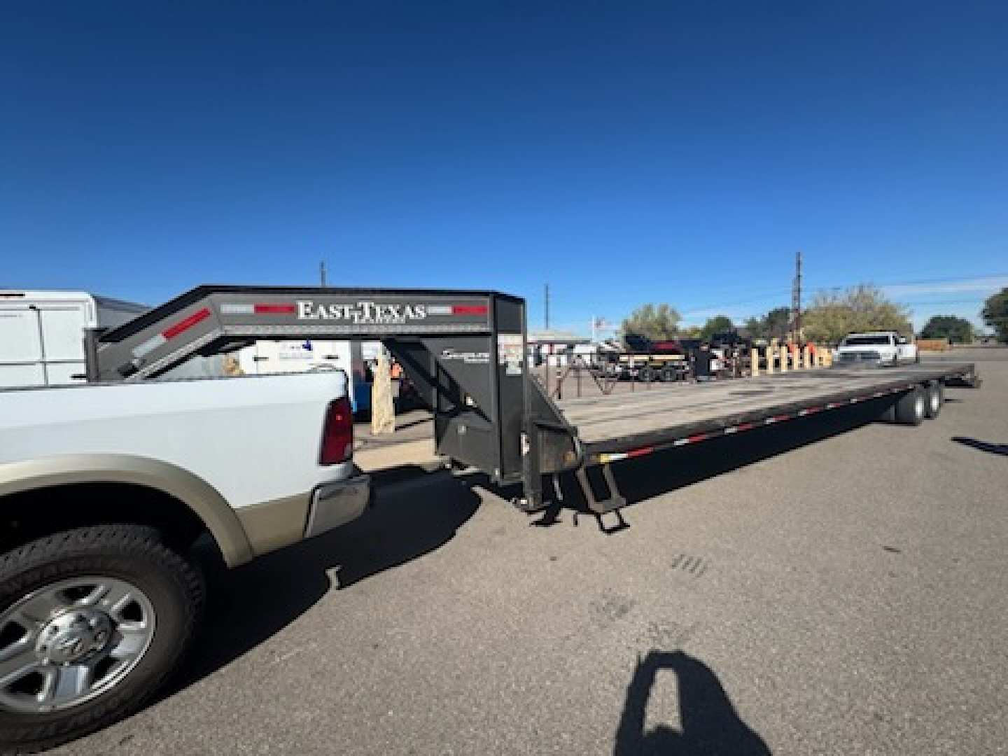 Used 2023 East Texas Trailers 8.5-40TandemDualGooseNeck