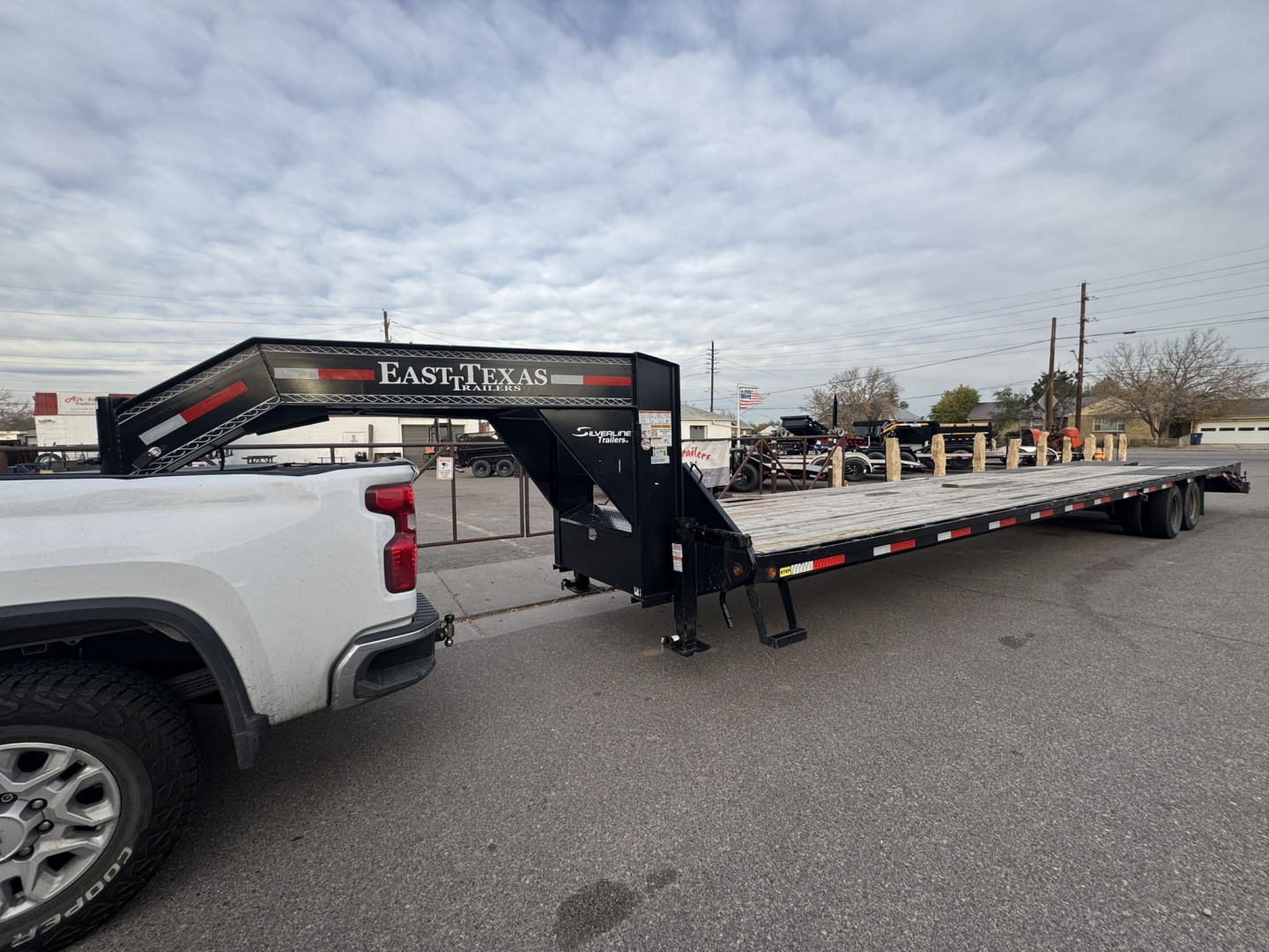 Used 2022 East Texas Trailers 8.5-40TandemDualGooseNeck