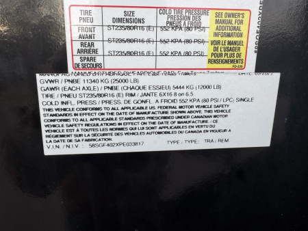 Used 2022 East Texas Trailers 8.5-40TandemDualGooseNeck