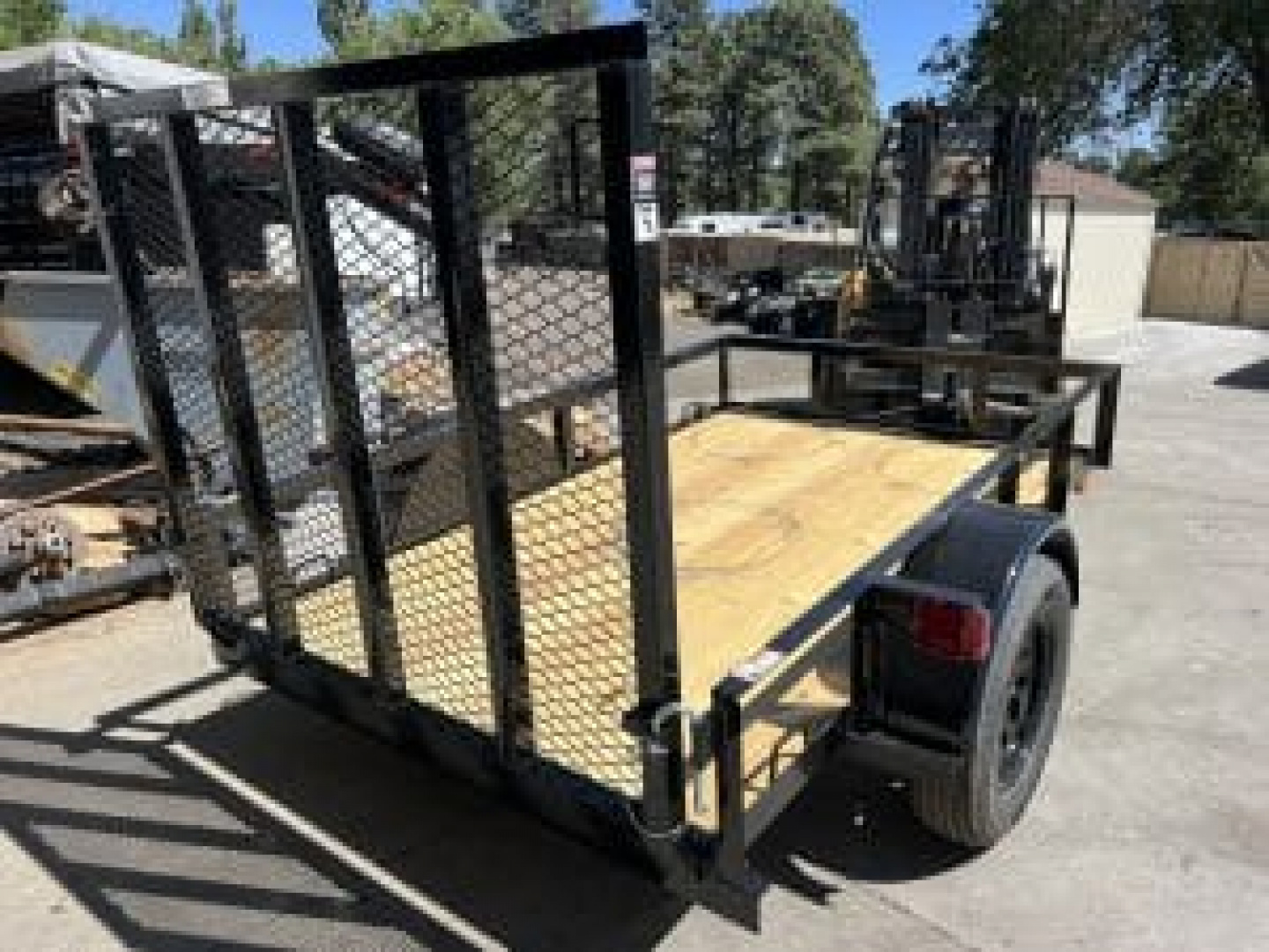 New 2026 Top Hat Trailers 5X8 Durby Jr Express Utility Trailer