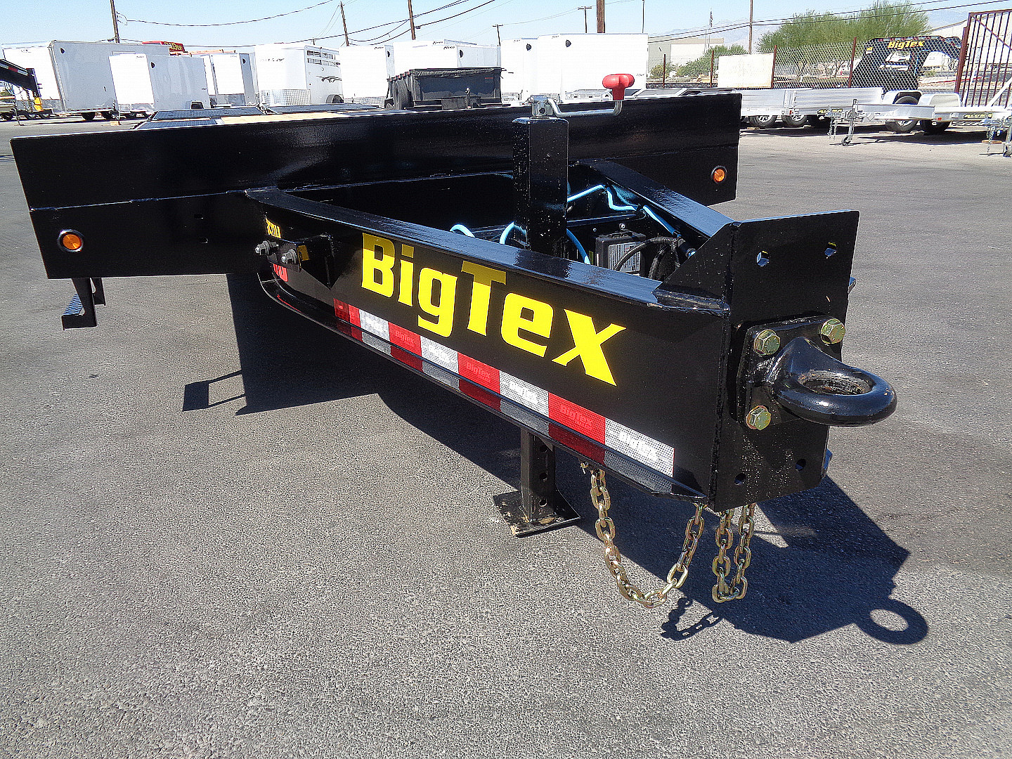 New 2026 Big Tex Trailers * 25PH-20+5MR * 25ft Heavy Duty Tandem Dual Wheel Pintle Flatbed Trailer w/ Mega Ramps
