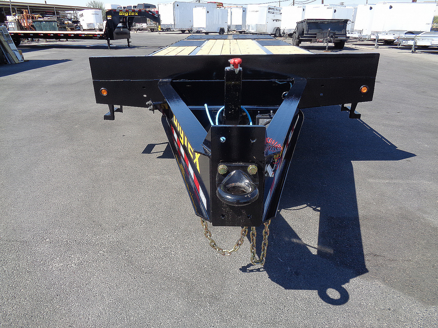 New 2026 Big Tex Trailers * 25PH-20+5MR * 25ft Heavy Duty Tandem Dual Wheel Pintle Flatbed Trailer w/ Mega Ramps