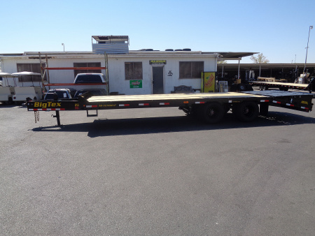 New 2026 Big Tex Trailers * 25PH-20+5MR * 25ft Heavy Duty Tandem Dual Wheel Pintle Flatbed Trailer w/ Mega Ramps