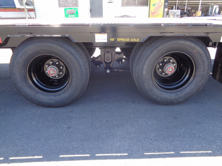 New 2026 Big Tex Trailers * 25PH-20+5MR * 25ft Heavy Duty Tandem Dual Wheel Pintle Flatbed Trailer w/ Mega Ramps