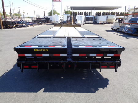 New 2026 Big Tex Trailers * 25PH-20+5MR * 25ft Heavy Duty Tandem Dual Wheel Pintle Flatbed Trailer w/ Mega Ramps