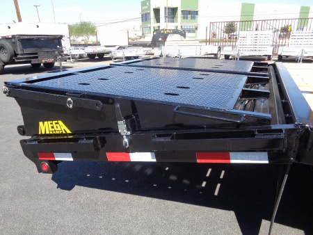 New 2026 Big Tex Trailers * 25PH-20+5MR * 25ft Heavy Duty Tandem Dual Wheel Pintle Flatbed Trailer w/ Mega Ramps