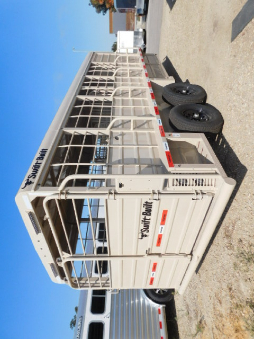 New 2026 Swift Built Trailers 20' Stock 4' Tack Stock / Stock Combo Trailer