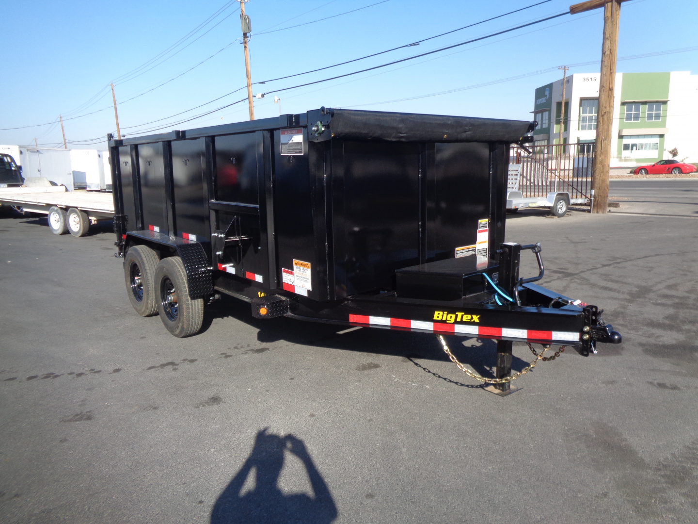 New 2026 Big Tex Trailers * 14LP-14 P4 * 14Ft 4Ft-Side Heavy Duty Ultra Low Profile 14k Dump Trailer