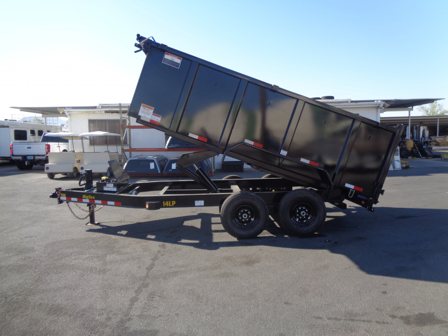 New 2026 Big Tex Trailers * 14LP-14 P4 * 14Ft 4Ft-Side Heavy Duty Ultra Low Profile 14k Dump Trailer