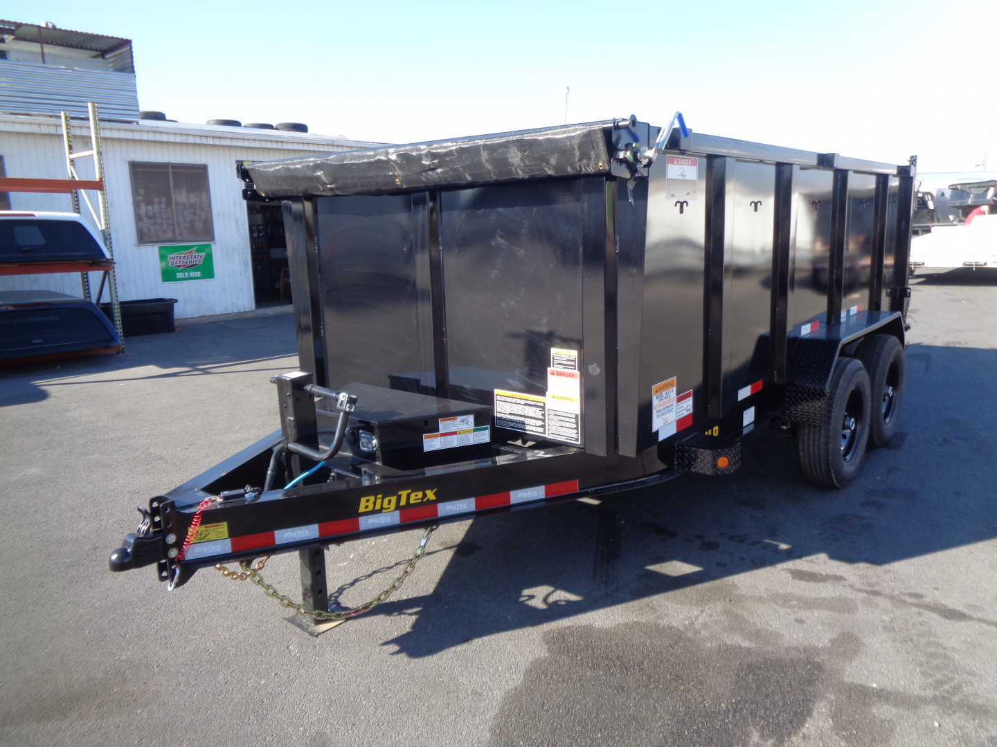 New 2026 Big Tex Trailers * 14LP-14 P4 * 14Ft 4Ft-Side Heavy Duty Ultra Low Profile 14k Dump Trailer