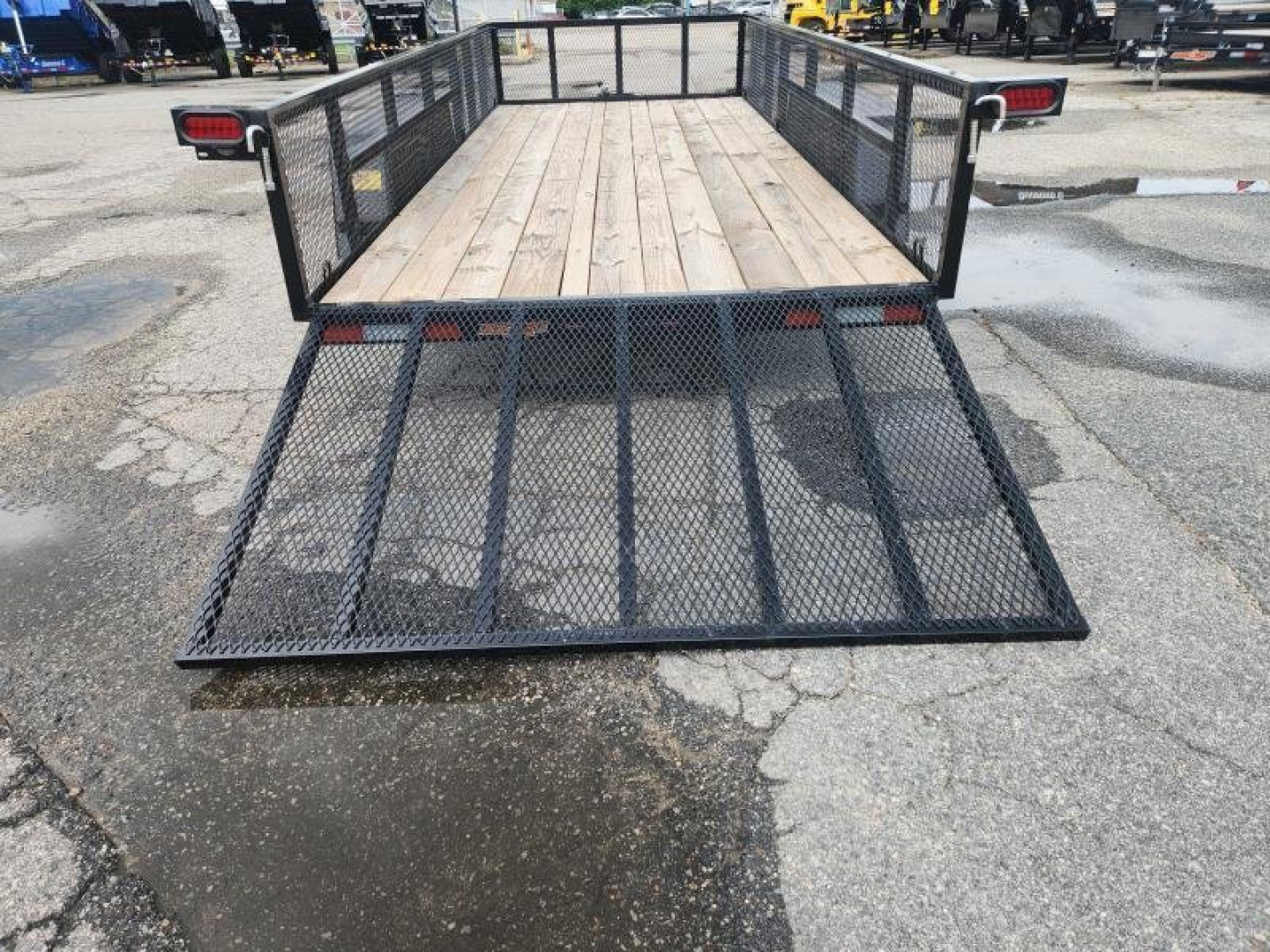 New 2026 Down 2 Earth Trailers 6x16 w/ Gate Utility Trailer *Take an additional $200 off*