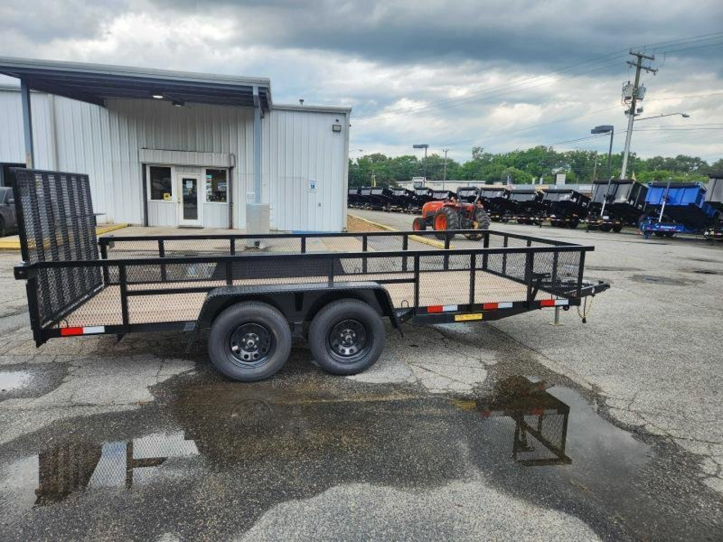 New 2026 Down 2 Earth Trailers 6x16 w/ Gate Utility Trailer *Take an additional $200 off*
