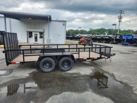 New 2026 Down 2 Earth Trailers 6x16 w/ Gate Utility Trailer *Take an additional $200 off*
