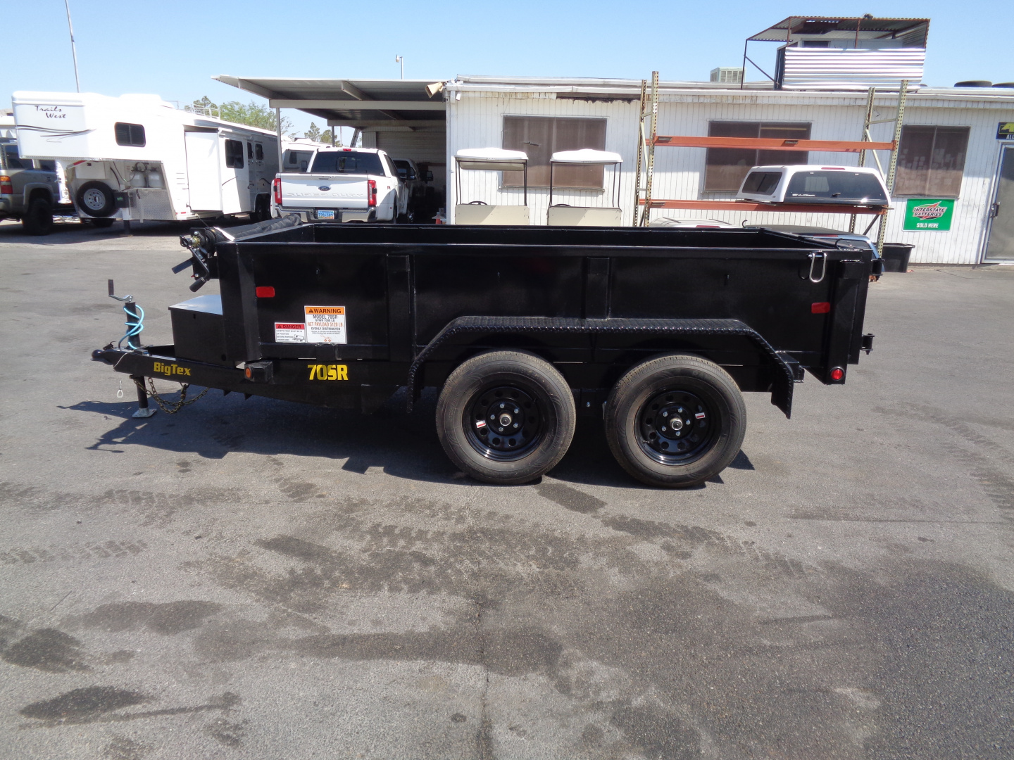 New 2026 BIG TEX Trailers * 70SR-10 * 5x10 Tandem Axle Single Ram 7k Dump Trailer