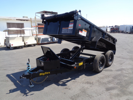 New 2026 BIG TEX Trailers * 70SR-10 * 5x10 Tandem Axle Single Ram 7k Dump Trailer