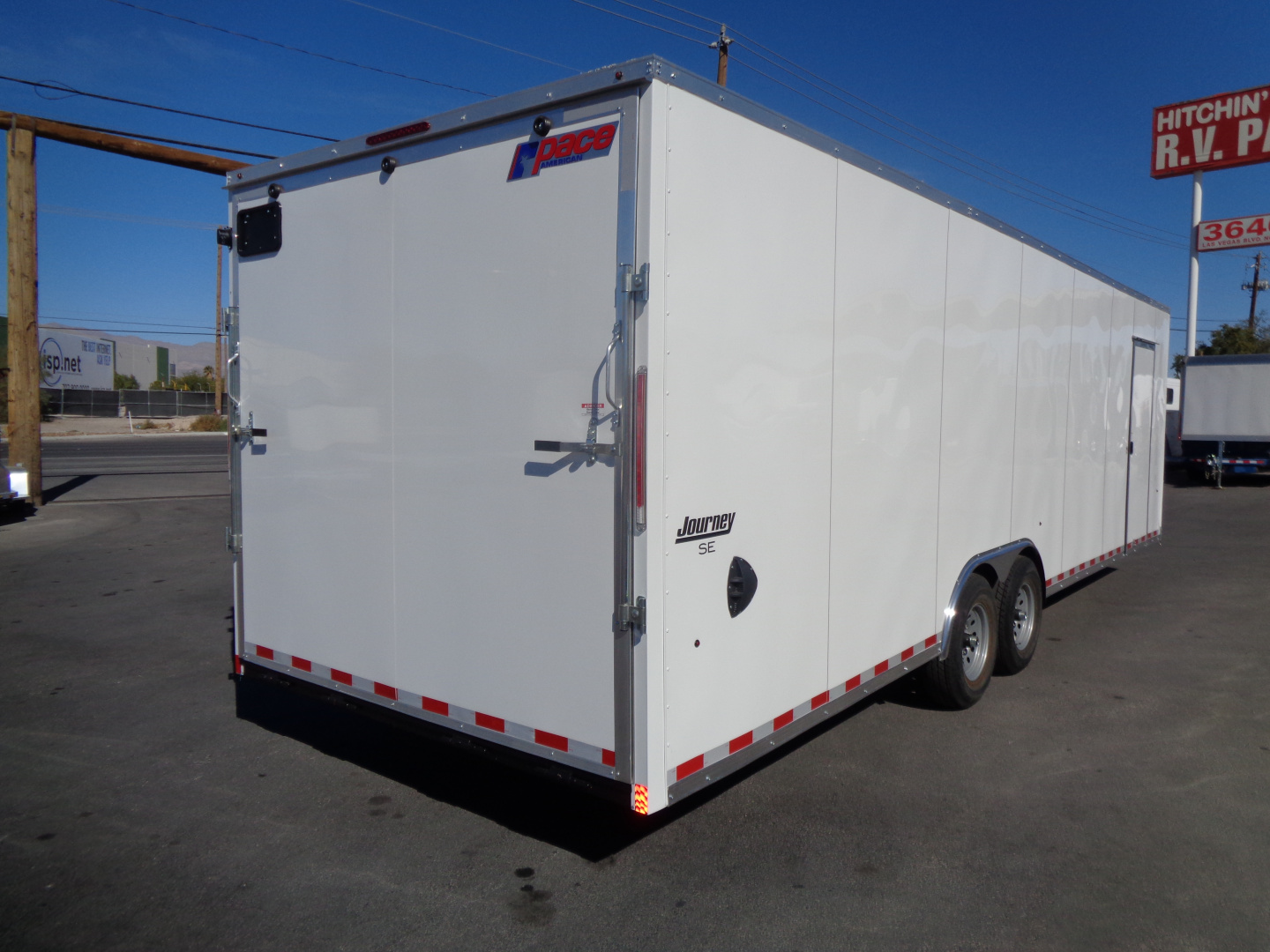 New 2026 Pace American * Journey SE * 8.5x28Ft Tandem Axle 10k Enclosed Car Hauler