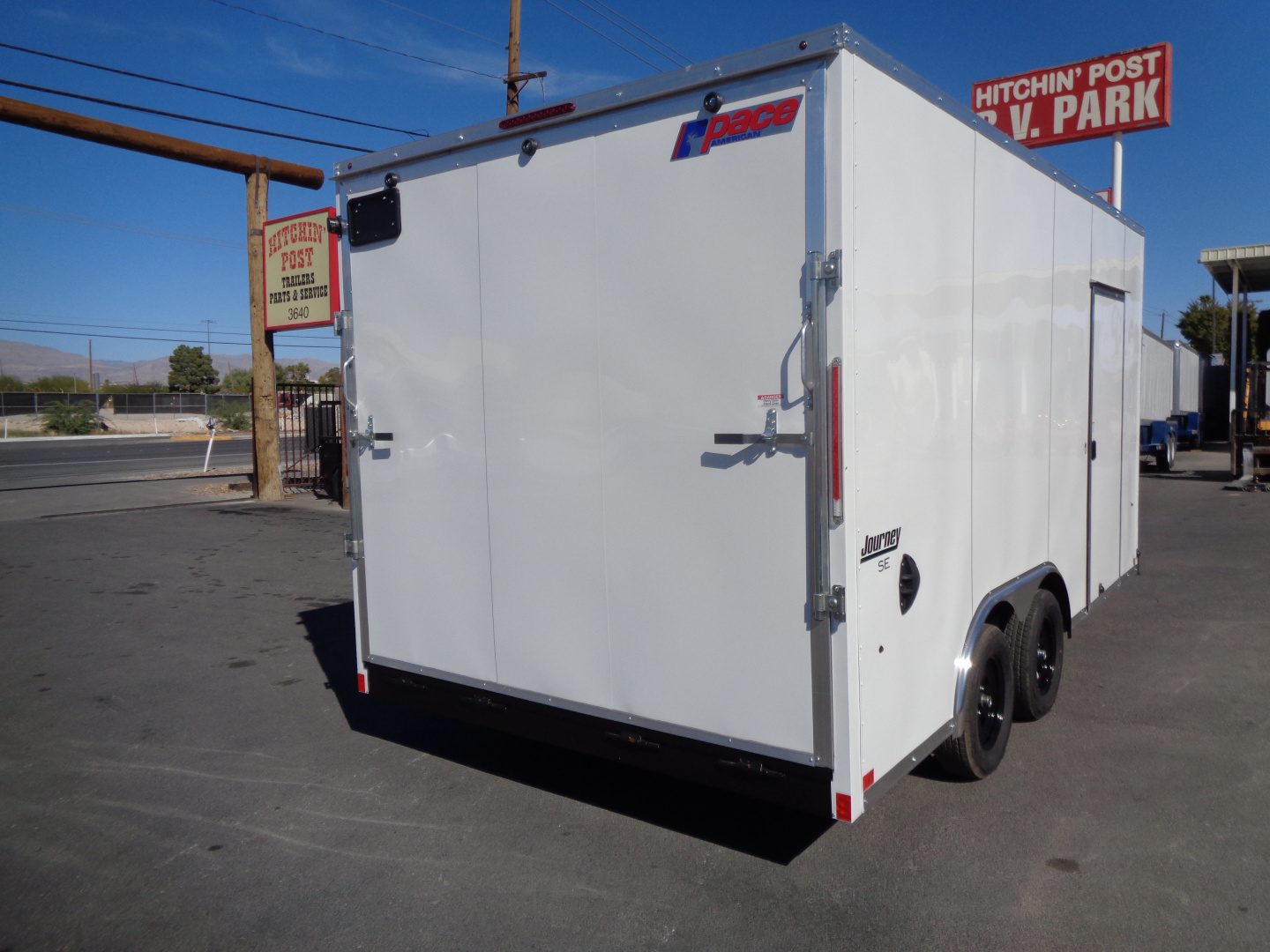 New 2026 Pace American * Journey SE * 8.5x16Ft Tandem Axle 7k Enclosed Car Hauler