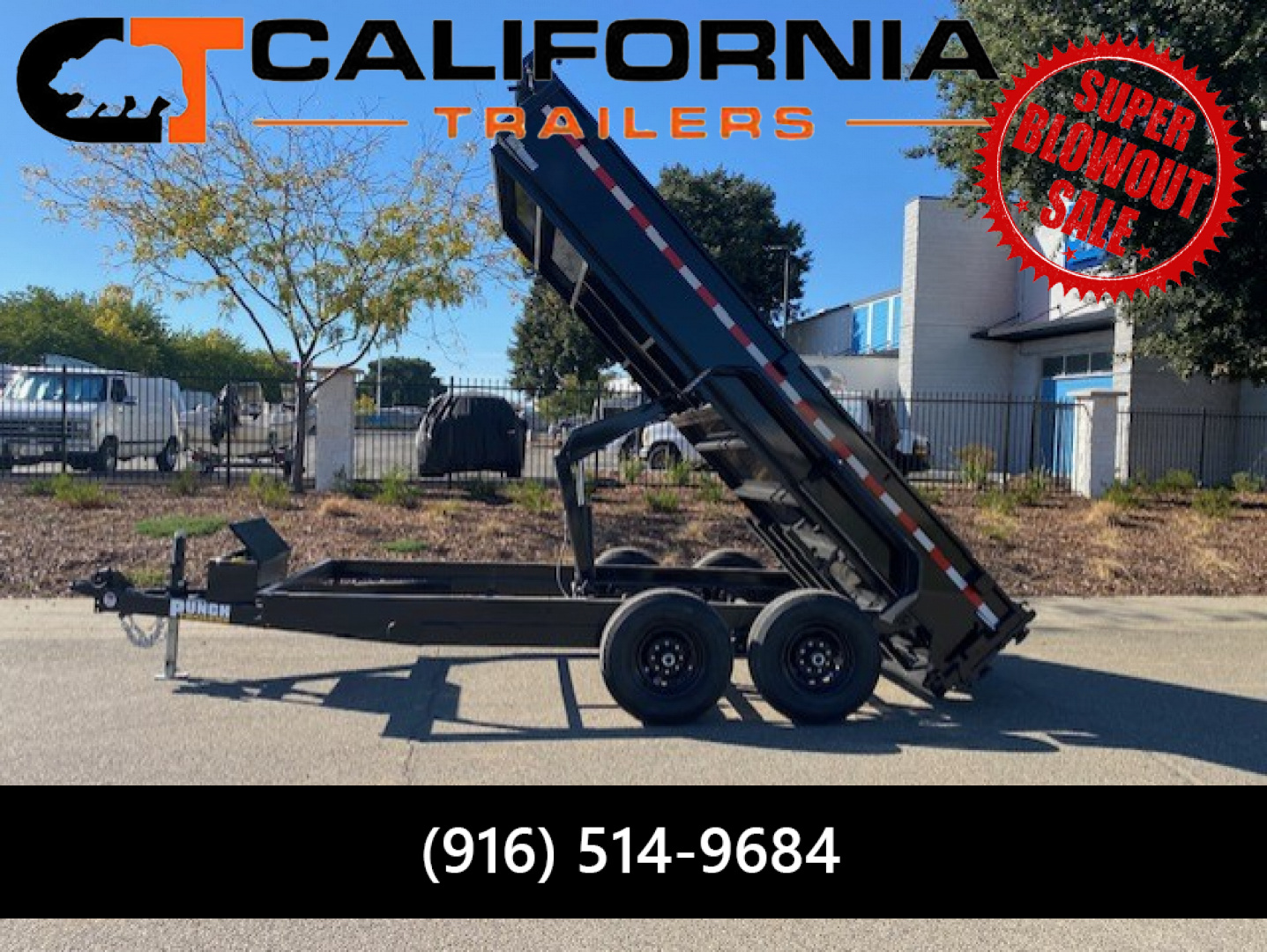 New 83x14 Tandem Axle 14K Dump Trailer