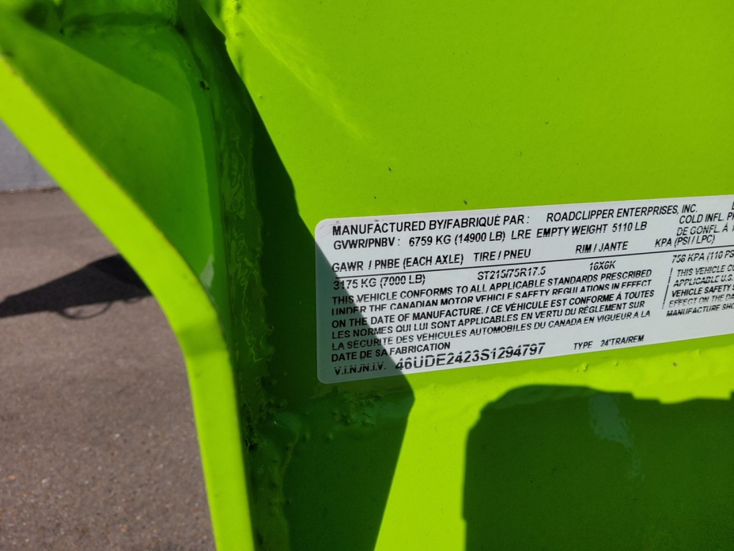  2024 Diamond C Trailers Equipment Trailer