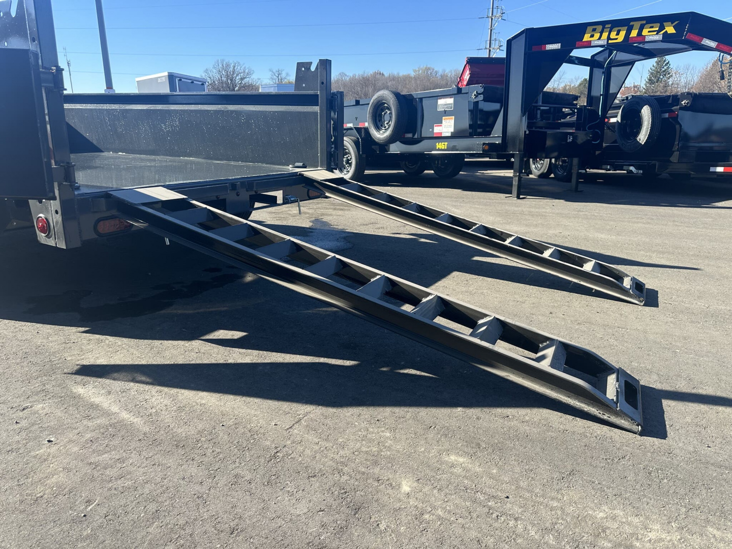 New DCB 72X12 10K DUMP TRAILER - GRAY