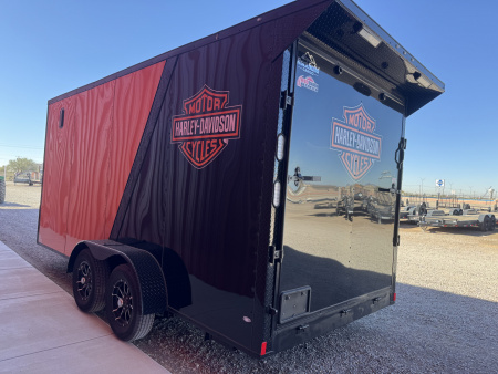 New 2026 Rock Solid Cargo 7X16 TA HARLEY ENCLOSED TRAILER Cargo / Enclosed Trailer