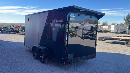 New 2026 Rock Solid Cargo 7X16 TA HARLEY ENCLOSED TRAILER Cargo / Enclosed Trailer