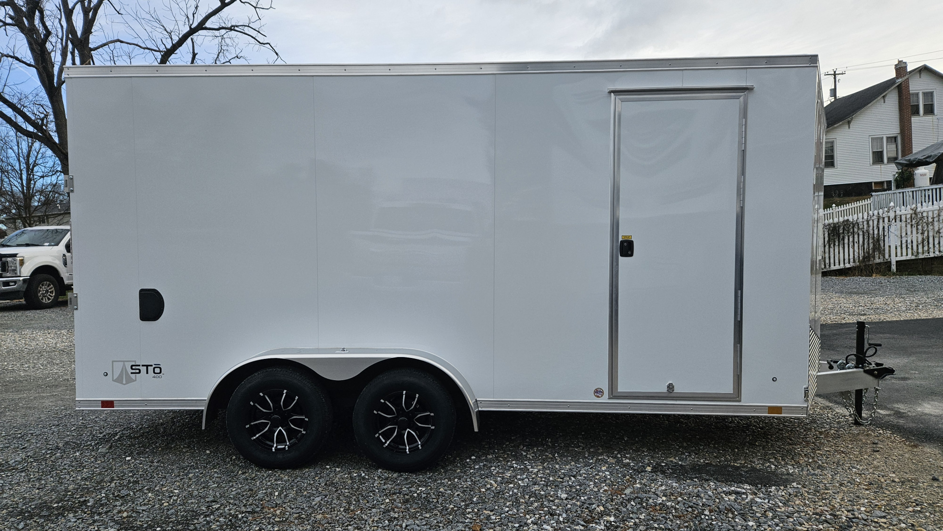 New 2026 ATC STO400 7X16TA Cargo / Enclosed Trailer