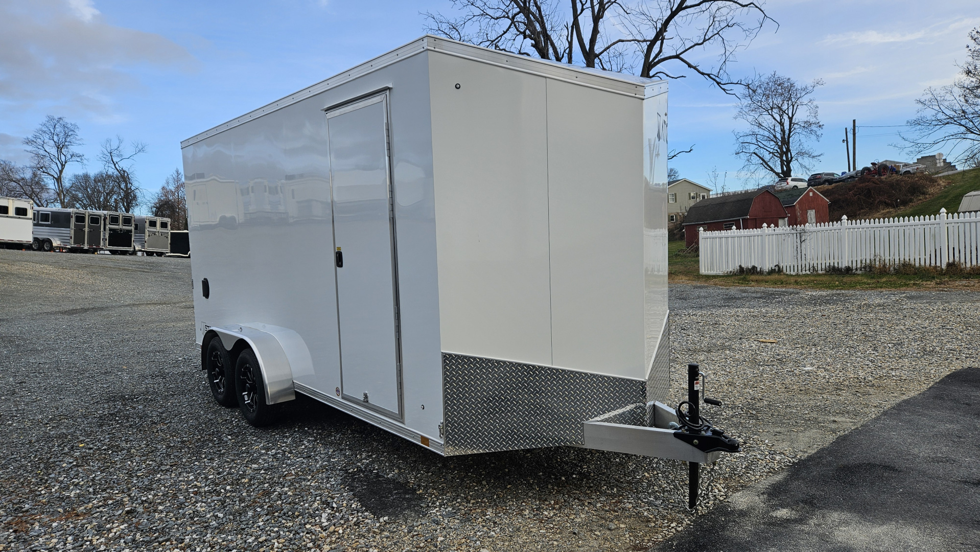 New 2026 ATC STO400 7X16TA Cargo / Enclosed Trailer