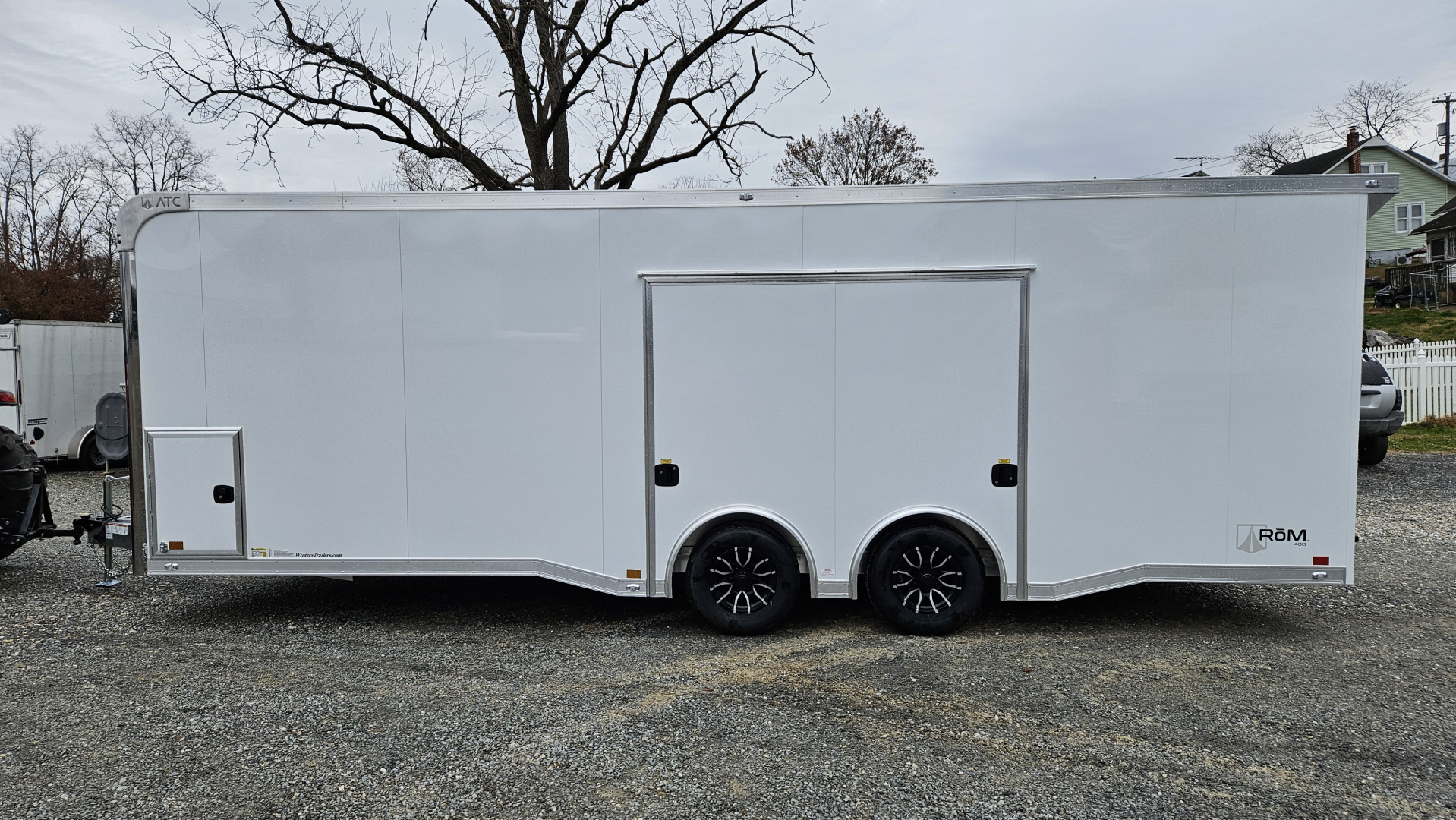 New 2026 ATC ROM400 8.5X24TA Car / Racing Trailer