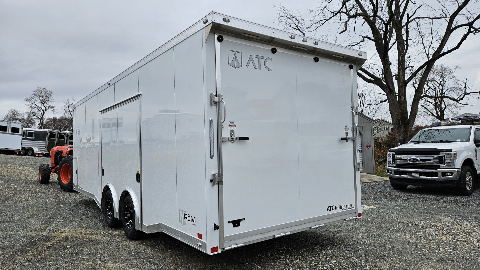 New 2026 ATC ROM400 8.5X24TA Car / Racing Trailer