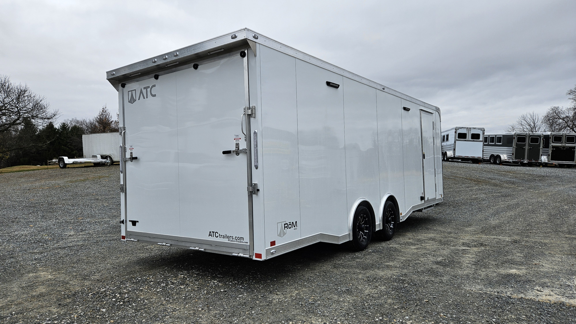 New 2026 ATC ROM400 8.5X24TA Car / Racing Trailer