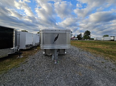 New 2026 Featherlite Trailers 8117 GOOSENECK 6'7"X16'TA Stock / Stock Combo Trailer
