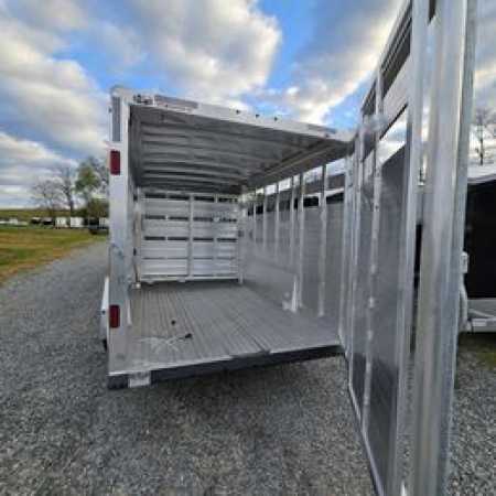 New 2026 Featherlite Trailers GOOSENECK 8127 7X20TA Stock / Stock Combo Trailer