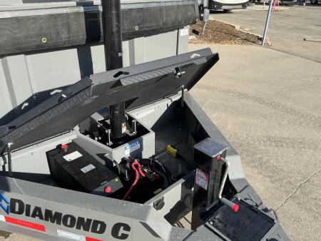 New 2026 Diamond C LPT207 7x14 Dump Trailer