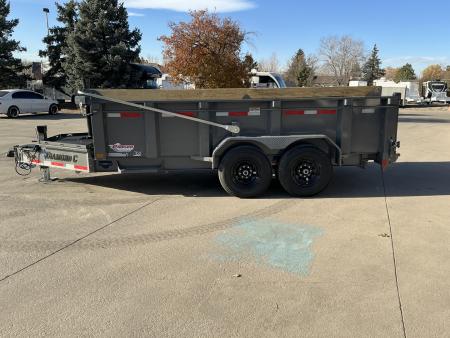 New 2026 Diamond C LPT207 7x14 Dump Trailer