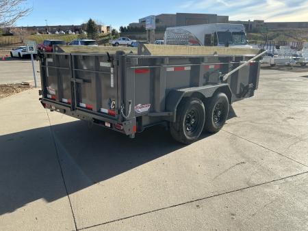 New 2026 Diamond C LPT207 7x14 Dump Trailer