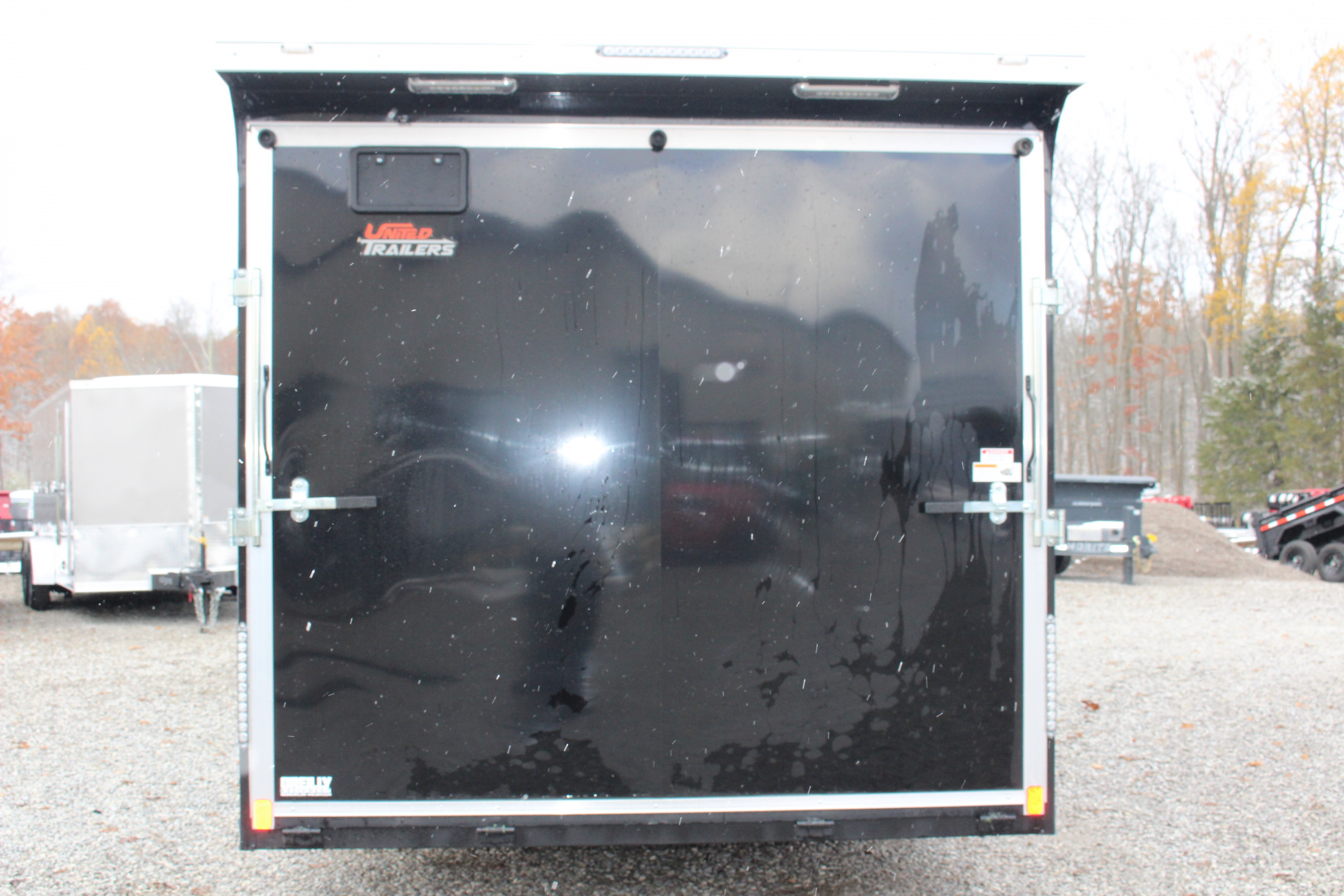 New 2025 United LIM 8.5' x 28' - Enclosed Car Hauler - 9990# GVW - RAMP DOOR - Beavertail