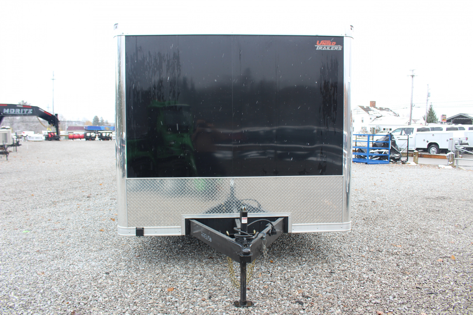 New 2025 United LIM 8.5' x 28' - Enclosed Car Hauler - 9990# GVW - RAMP DOOR - Beavertail