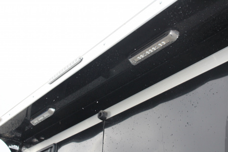 New 2025 United LIM 8.5' x 28' - Enclosed Car Hauler - 9990# GVW - RAMP DOOR - Beavertail