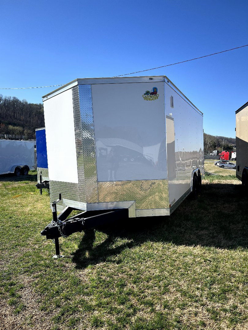 New 2025 Covered Wagon Trailers COVERED 8X5X18 TA3 7' POLY Cargo / Enclosed Trailer