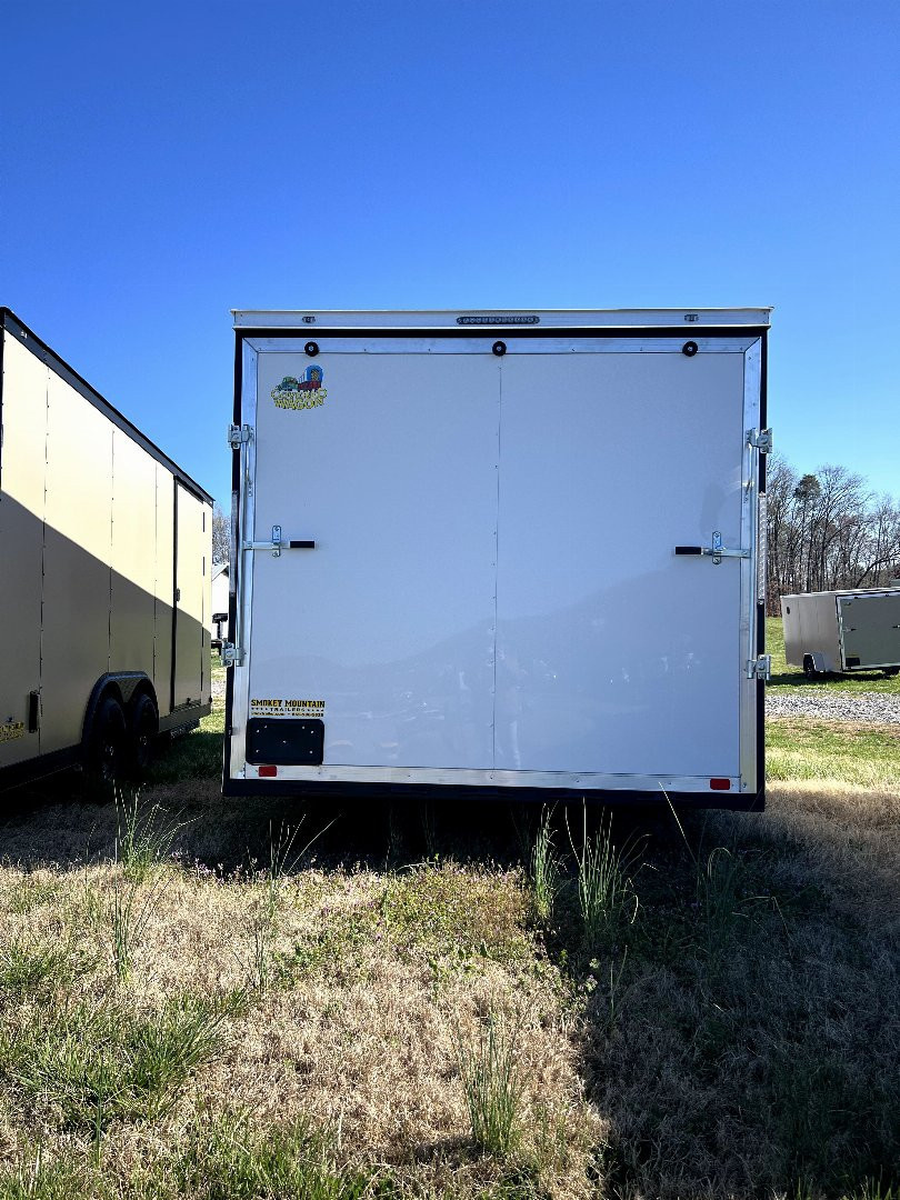 New 2025 Covered Wagon Trailers COVERED 8X5X18 TA3 7' POLY Cargo / Enclosed Trailer