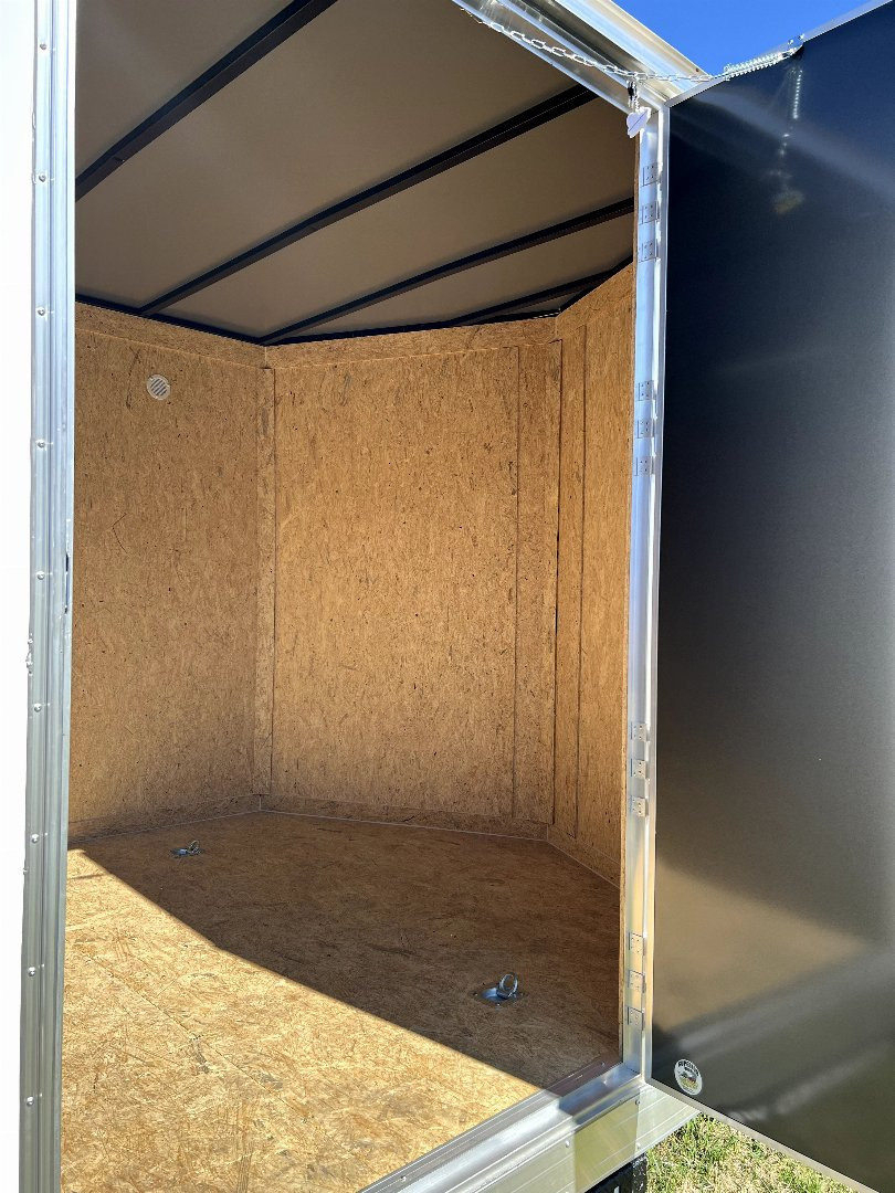 New 2025 Covered Wagon Trailers COVERED 8X5X18 TA3 7' POLY Cargo / Enclosed Trailer