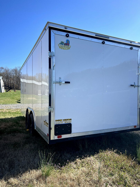 New 2025 Covered Wagon Trailers COVERED 8X5X18 TA3 7' POLY Cargo / Enclosed Trailer