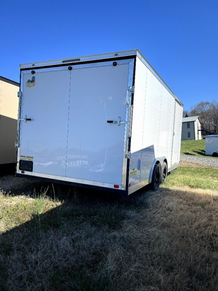 New 2025 Covered Wagon Trailers COVERED 8X5X18 TA3 7' POLY Cargo / Enclosed Trailer